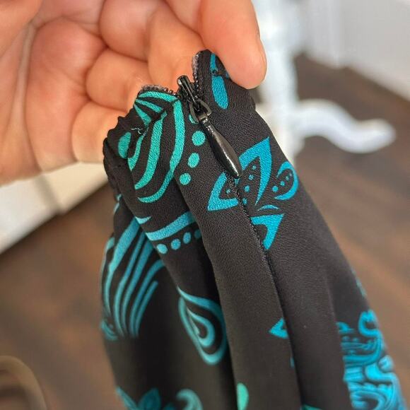 90s black midi skirt - Picture 7 of 8